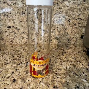 Starbucks You Are Here Las Vegas Glass Tumbler NWOT